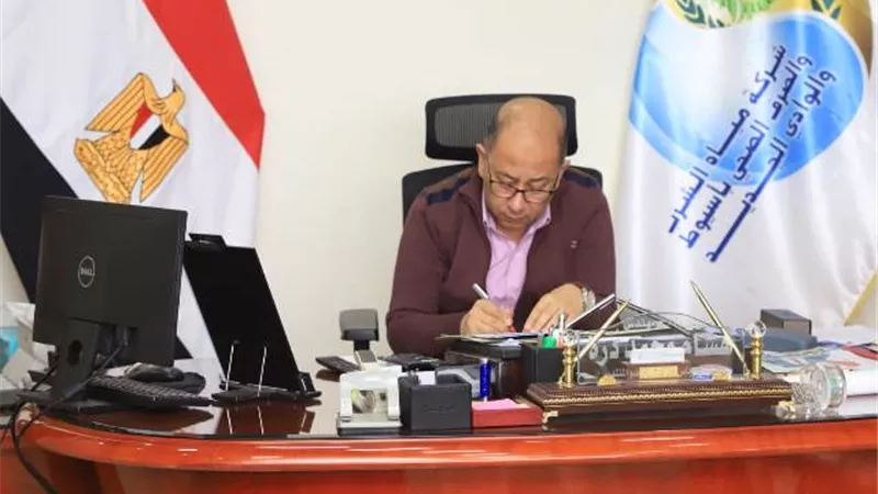مياه أسيوط: بحث آليات جديدة ومبتكرة لمواجهة تحديات الأعمال التنفيذية