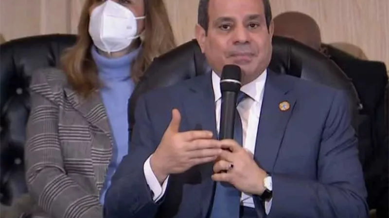 الرئيس السيسي: البنية الصحية على مدى السنوات الماضية تحدد قدرة البلاد على مجابهة الأوبئة والأمراض