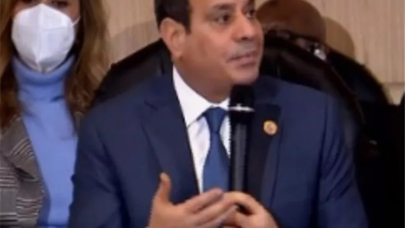الرئيس السيسي: مصر كانت معرضة للدمار لولا يقظة مؤسساتها وهو أمر من صميم حقوق الإنسان