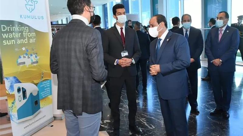 موقع الرئاسة ينشر فيديو لنشاط الرئيس السيسي على هامش فعاليات اليوم الثاني بمنتدى شباب العالم