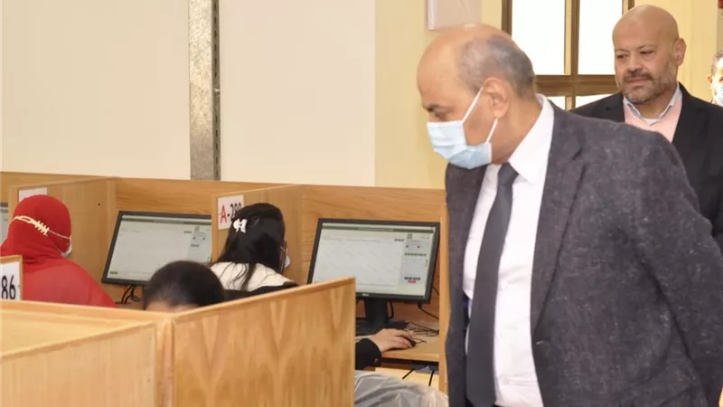 رئيس جامعة المنيا : الاختبارات الالكترونية تضمن الشفافية والمساواة بين الطلاب