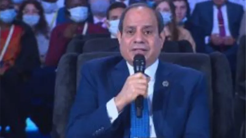 الرئيس السيسي : نسعى للتعاون مع الجميع .. والسلام والتعمير ثوابت بالنسبة لنا
