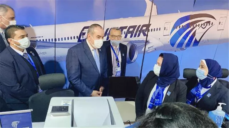 إمتياز لوزارة الطيران المدني في منتدى الشباب