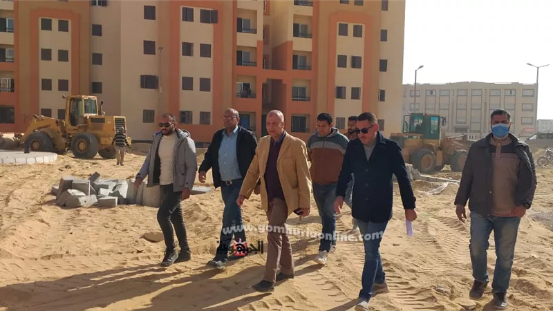 رئيس جهاز العاشر من رمضان يتفقد مشاريع الإسكان ويؤكد الالتزام بالبرنامج الزمنى