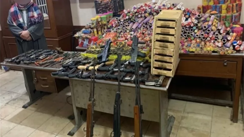 ضبط ورشة لتعديل وإصلاح الأسلحة النارية 
