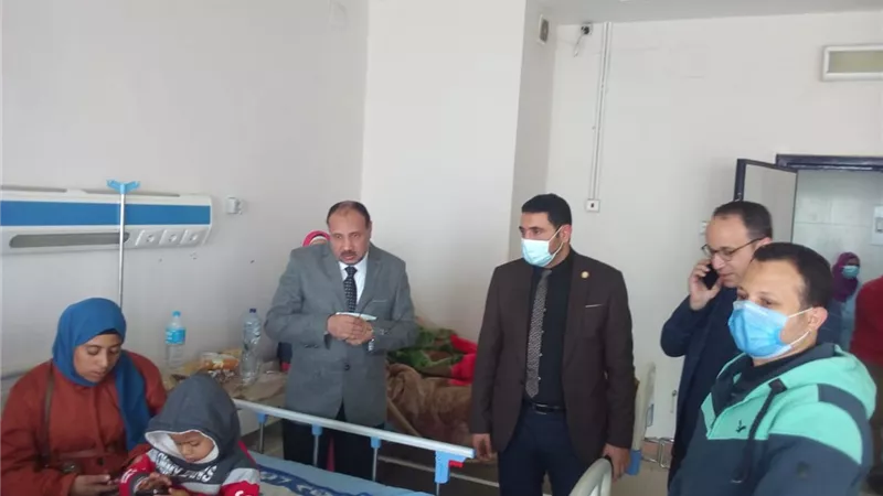 نائب رئيس جامعة الأزهر للوجه القبلي يتفقد الأقسام الداخلية بالمستشفى الجامعي بأسيوط
