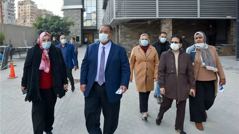 ٢٤٨٦ طالب وطالبة يؤدون امتحانات التيرم الأول بتمريض عين شمس