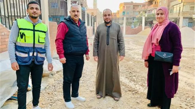 الصبروط يتابع الاعمال الإنشائية بعدد من مراكز الشباب بالقليوبية المدرجه بمبادرة حياة كريمة