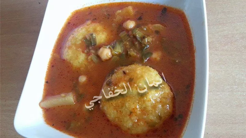 اكلة عراقية شتوية كبة البرغل مع شوربة الحامض