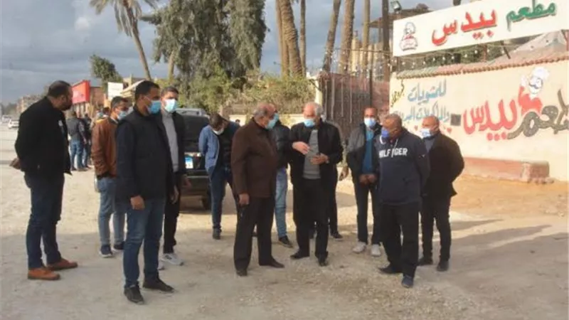 بالفيديو.. محافظ الجيزة يتفقد أعمال تطوير طريق المنصورية