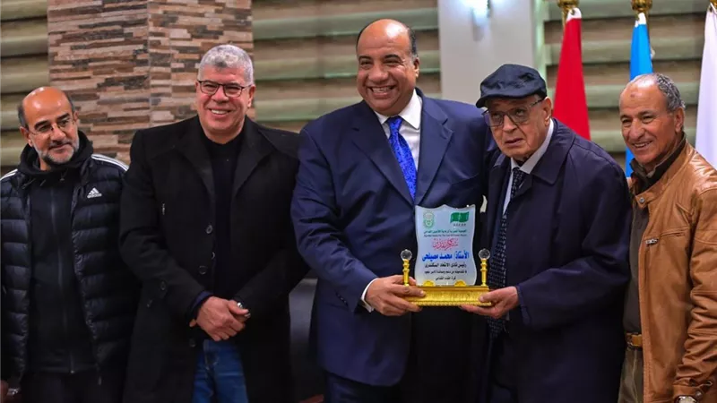 جمعية قدامى اللاعبين تكرم محمد مصيلحي رئيس نادى الاتحاد السكندرى