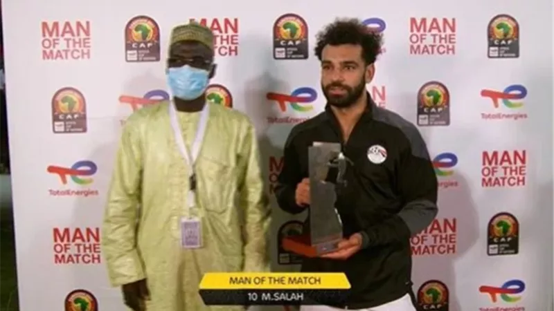 كاس الامم الافريقية.. محمد صلاح يحصد لقب رجل مباراة مصر وغينيا بيساو
