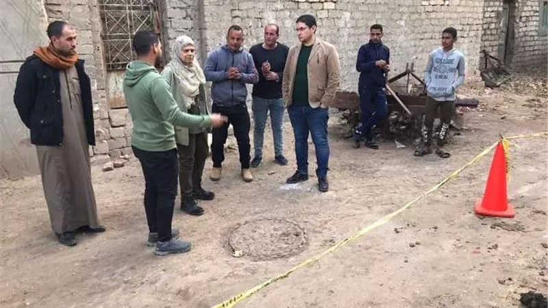 جولة لرئيس شركة المياه بقريتى الزيتون وكفر الجزيره ضمن مبادرة حياة كريمة
