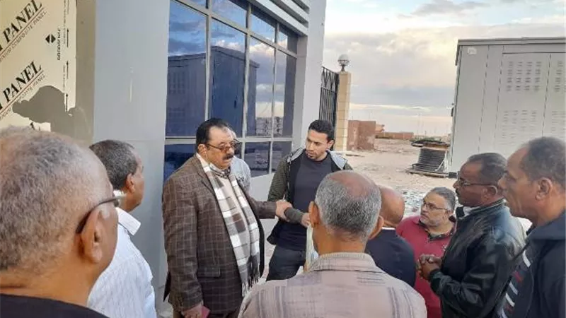 رئيس مدينة سفاجا يتفقد مشروعات خدمية لافتتاحها فى العيد القومى.. بالصور
