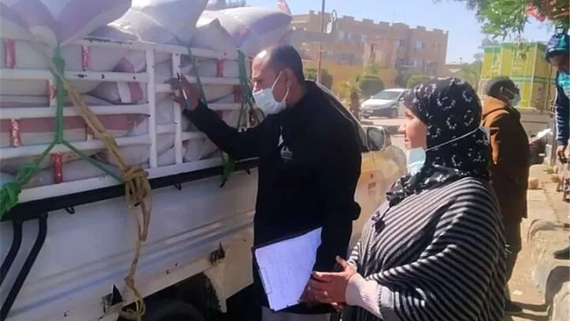 تحرير مخالفات نقص أوزان وعدم اعلان فى حملة تفتيشية بالخارجة