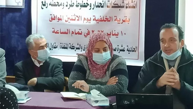 بتمويل من البنك الدولي 3 مشروعات للصرف الصحي بقرى دمياط