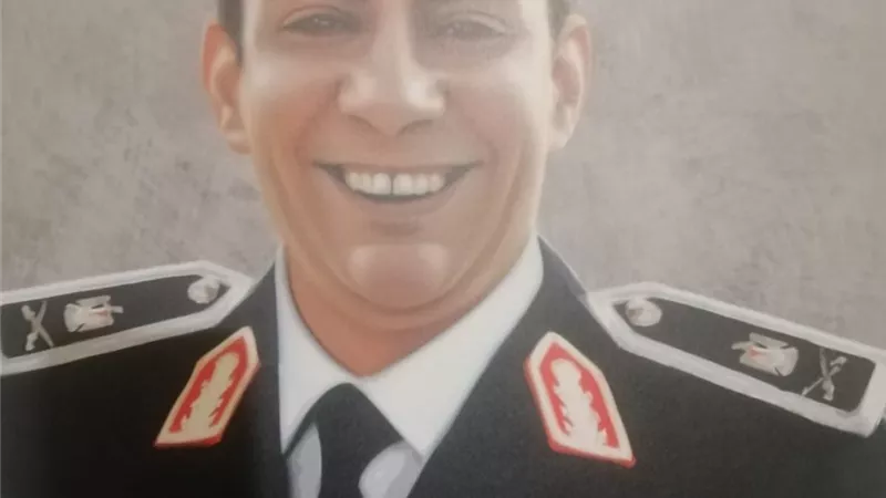 عزاء شقيق خالد لطيف بمسجد المشير طنطاوي