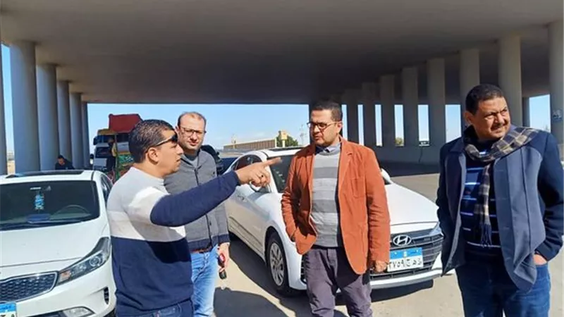 كباري وأنفاق بطريق الإسماعيلية السويس بعد تطويره ..صور