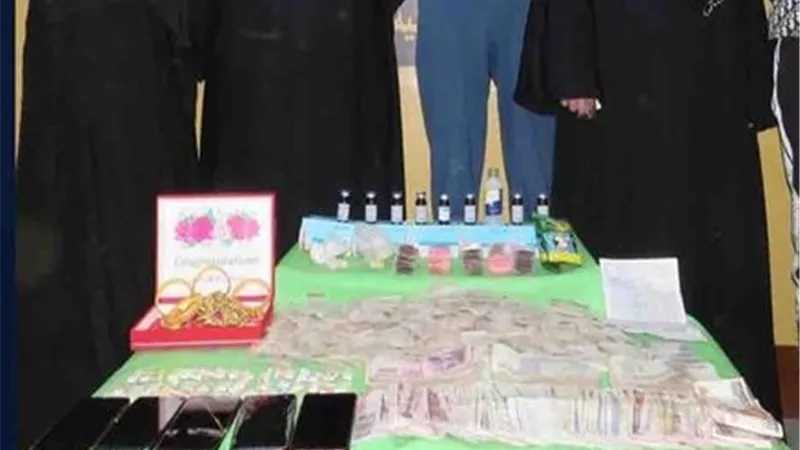 القبض على عصابة تصنيع المواد المخدرة بالقطامية