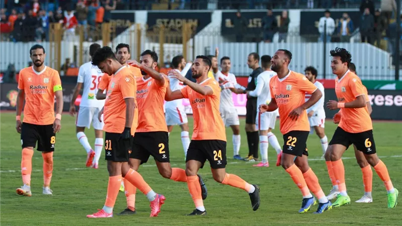 شاهد.. هدفا فاركو فى شباك الزمالك بكأس الرابطة المصرية