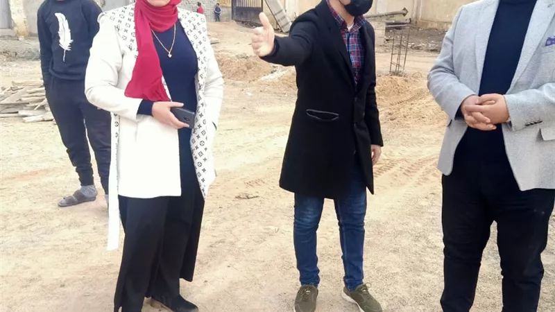 الصبروط يتابع الاعمال الإنشائية في عدد من مراكز شباب القليوبية المدرجة بمبادرة 