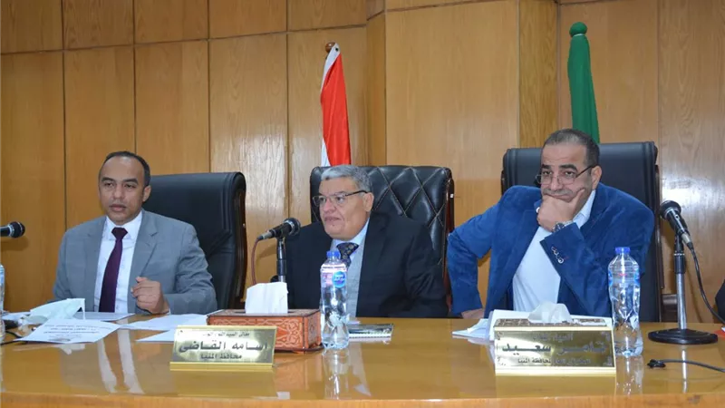 محافظ المنيا : غدا موجة جديدة لازالة التعديات على اراضى الدولة تستمر حتى نهاية مارس