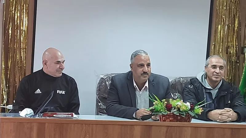 الصبروط يستقبل وفد المحاضرين لورش عمل حكام القليوبية بقاعة الاجتماعات بالمديرية