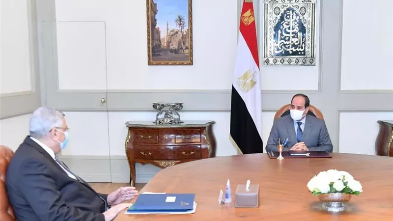 الرئيس السيسي يتابع الموقف الوبائي الراهن لانتشار فيروس كورونا على مستوى الجمهورية