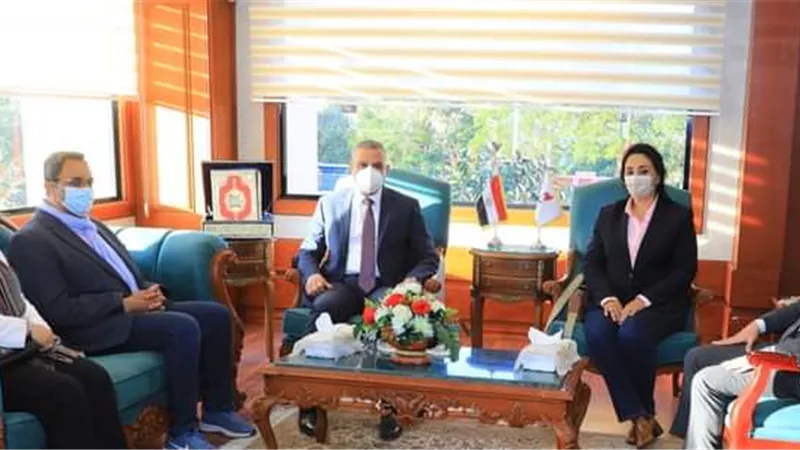 محافظ سوهاج يستقبل نائب وزير السياحة والآثار