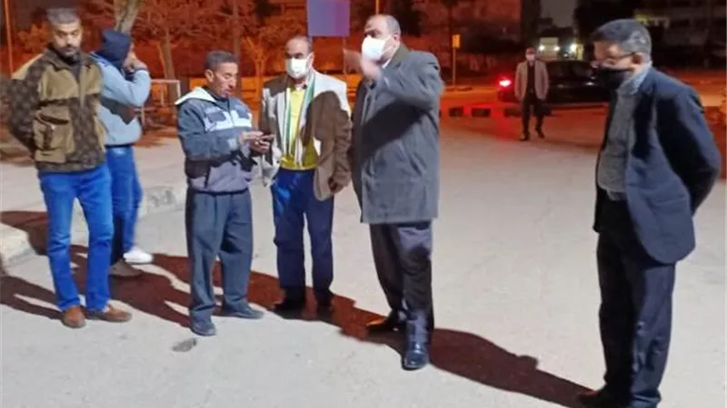 ممدوح مهدى يتابع صيانة ورفع كفاءة مبانى الامتحانات فى جامعة حلوان.. بالصور