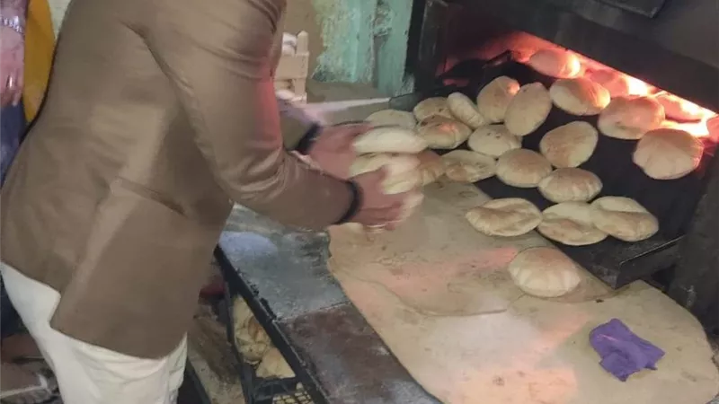 استمرار الحملات التموينية على المخابز البلدية بالقصير وتحرير ٢ محضر نقص وزن