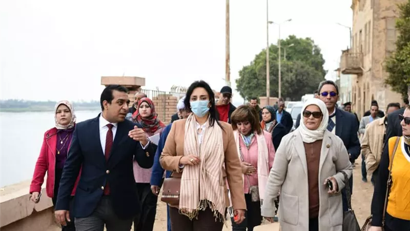 غادة شلبي تبحث مع محافظي سوهاج وقنا سبل تعظيم الفرص السياحية بالمحافظتين