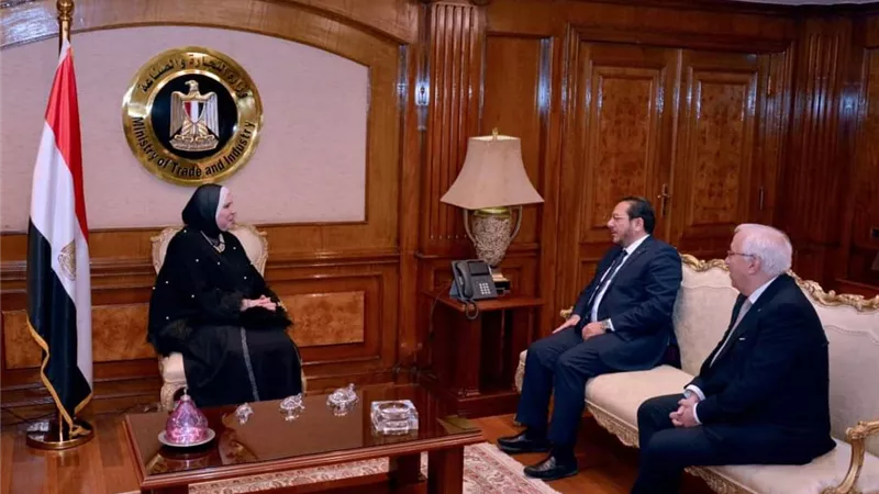 جامع تبحث مع وفد غرفة التجارة العربية البريطانية سبل تعزيز العلاقات الاقتصادية بين مصر والمملكة المتحدة