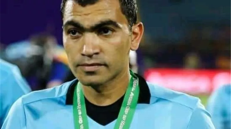 أمين عمر حكما لمباراة غينيا وجامبيا فى امم افريقيا