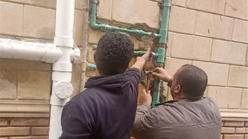 جهاز دمياط الجديدة ينفذ حملة لضبط مخالفات وصلات المياه وعقوبات رادعة.. بالصور