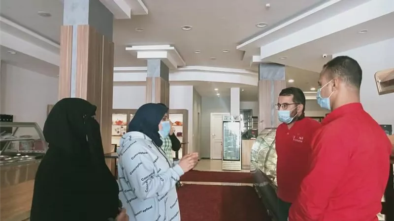 حملة توعية بيئية فى عدة مناطق بالغردقة