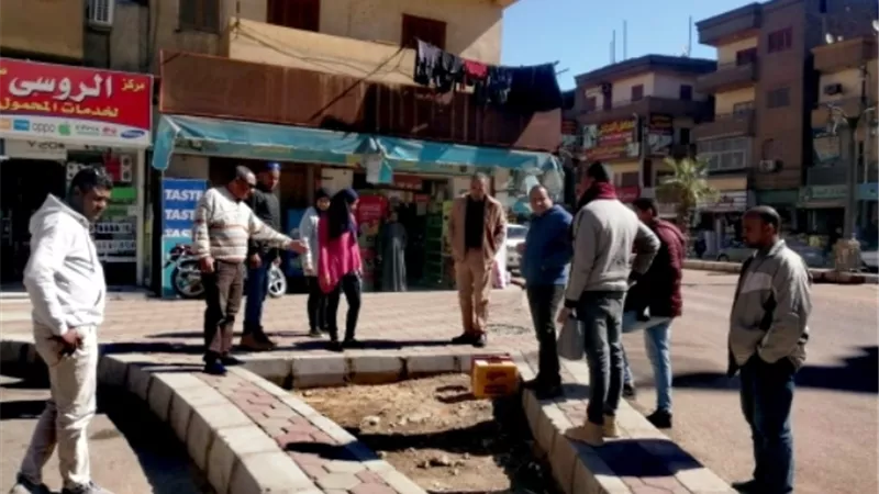 رئيس مدينة الأقصر يتابع تنفيذ المشروعات التنموية والخدمية.. بالصور
