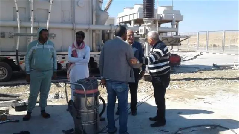 رئيس مدينة مرسى علم: يتفقد محطة محولات شبكة الكهرباء الموحدة.. بالصور