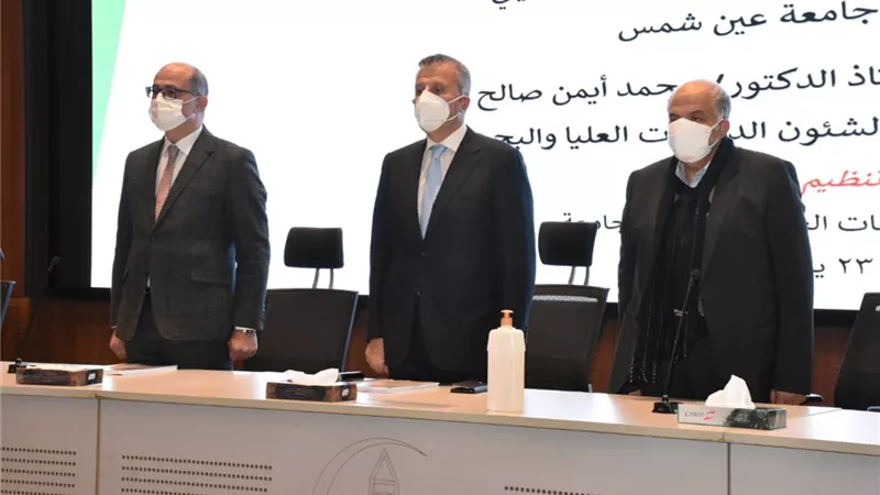 جامعة عين شمس تكرم الدفعة ٢٧ و ٢٨ لأعضاء التدريس الحاصلين على مكافأة النشر الدولي