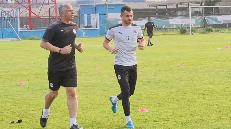 المنتخب الوطنى يواصل إستعداداته لمواجهة كوت ديفوار فى دور الـ 16 بأمم أفريقيا