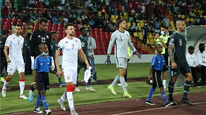 هدف المساكنى يضع نسور قرطاج فى دور الـ 8 ويطيح بالمنتخب النيجيري خارج الكان الأفريقى