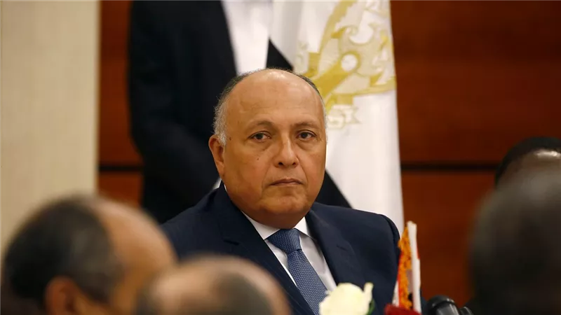 وزير الخارجية يعود إلى القاهرة قادما من سلطة عمان