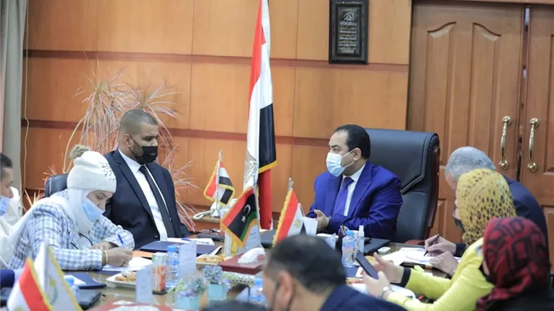 التنظيم والإدارة يستقبل وفد من وزارة الخدمة المدنية الليبية