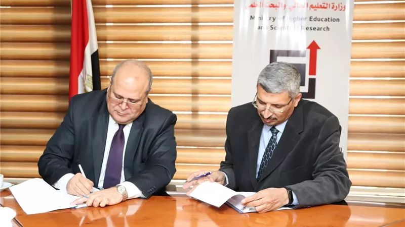 تعاون علمى وبحثى مشترك بين جامعة الدلتا التكنولوجية ومركز بحوث وتطوير الفلزات