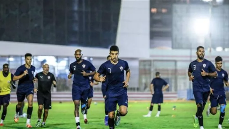 مران الزمالك.. حماس وندية في تقسيمة اللاعبين