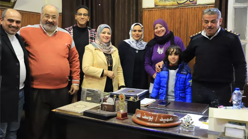 حقوق الانسان وحماة وطن والجمعيات الأهلية يهنئون الشرطة بعيدها فى المنوفية.. صور