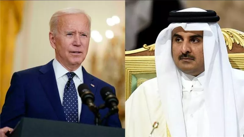 بايدن يلتقي أمير قطر لبحث ضمان إمدادات الطاقة