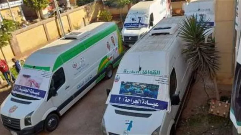 إطلاق ١٠ قوافل طبية ضمن مبادرة 