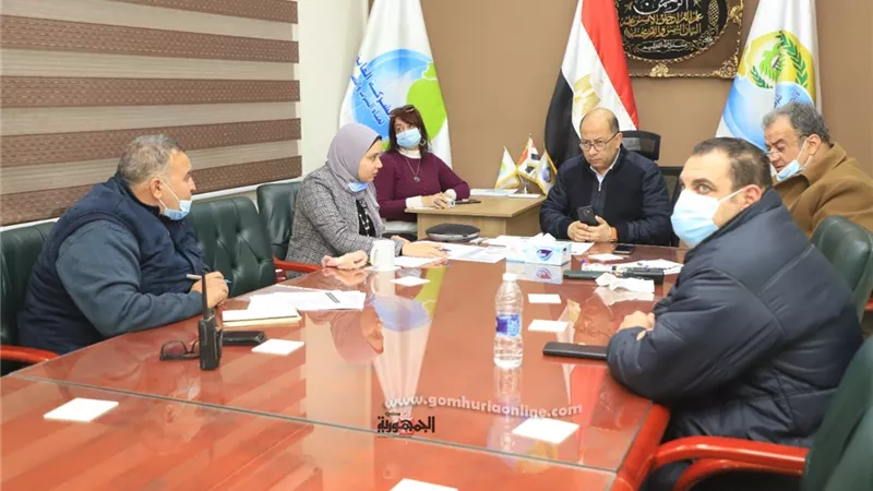 مياه أسيوط تناقش المشروعات الجديدة للمبادرة الرئاسية بالوادى الجديد وحضور القابضة عبر Video Conference