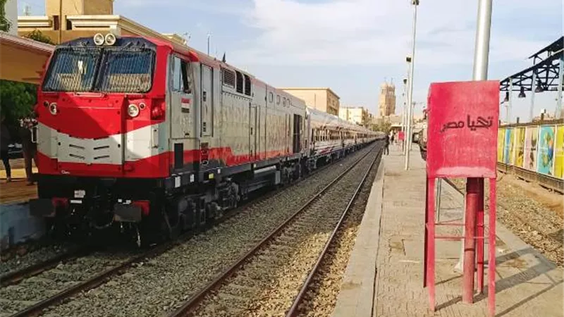 السكة الحديد: تخفيض سرعة القطارات حرصا على سلامة وامان الركاب